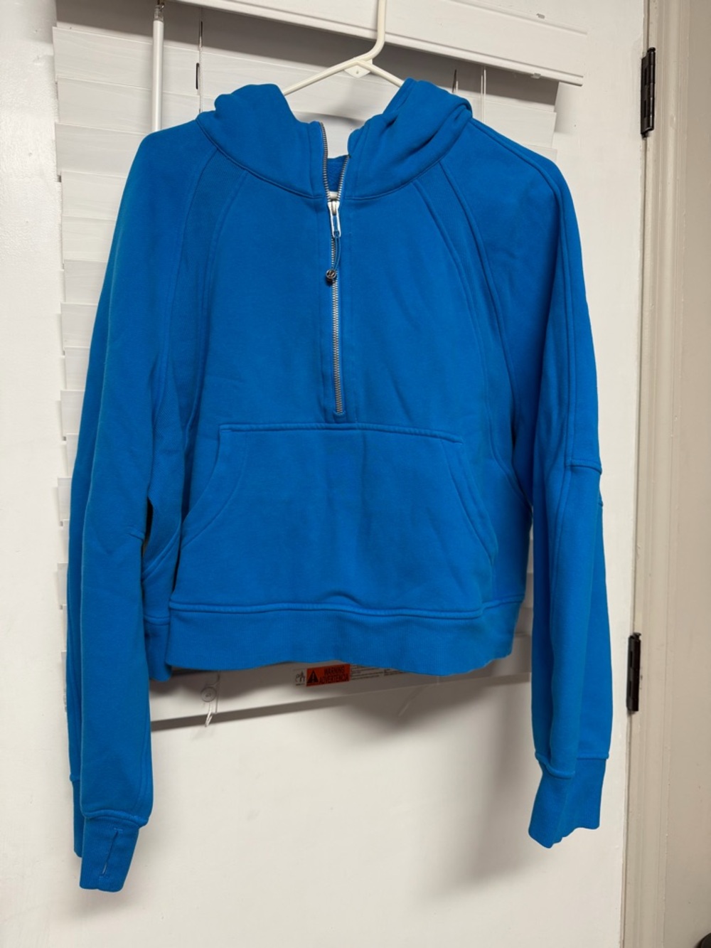 Lululemon Scuba Oversized Half Zip Hoodie - Poolside
